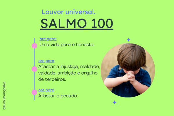 SALMO 100 - Louvor universal.