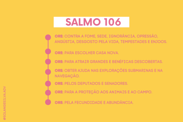 Salmo 106 - Libertação, abundância e proteção divina
